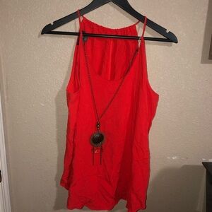 New Byer California Tank with Necklace